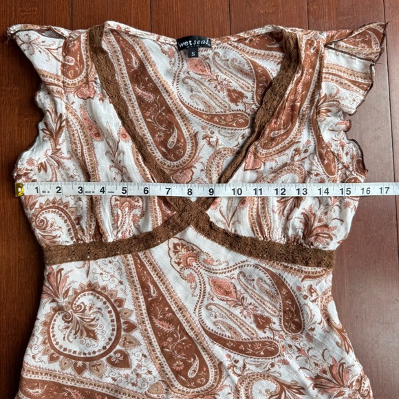 Vintage Y2K Wet Seal Babydoll Top - Picture 7 of 8